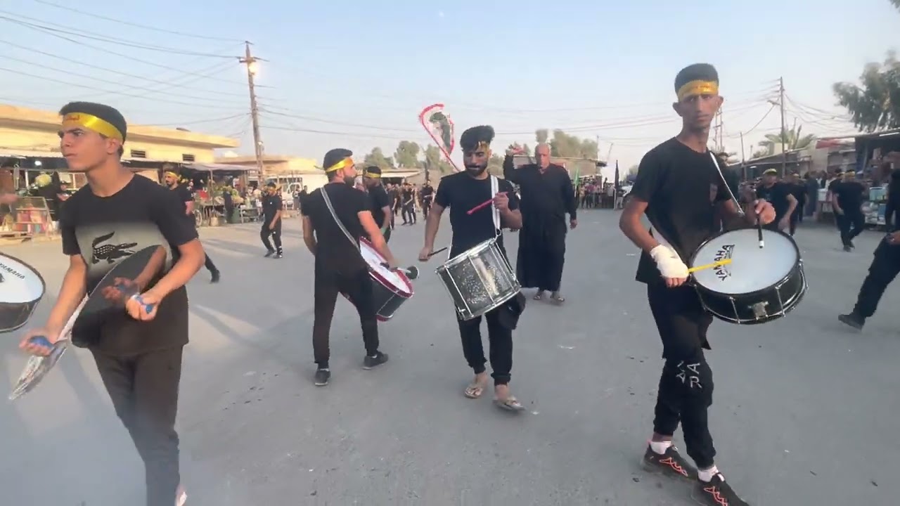 موكب الحر الرياحي / ديالى /ناحية الوجيهية / يوم التاسع من محرم الحرام.