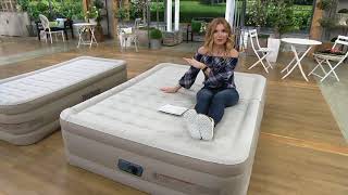 Bestway 18' Tough Guard Airbed with Builtin Pump on QVC