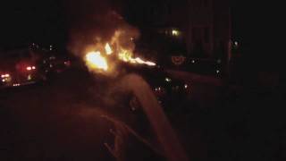 Pawtucket Fire, E1 Car Fire June 2010