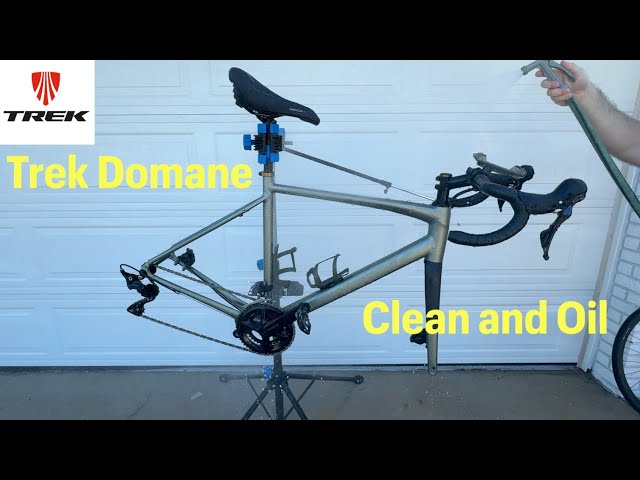 Trek Domane 4.5 Restoration Part 1 - Strip, Clean and Ceramic Coat
