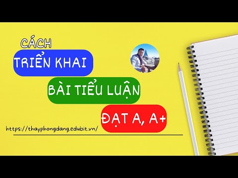 CÁCH THỨC TRIỂN