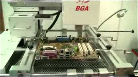 Ly-X3 semi-automatic BGA rework station