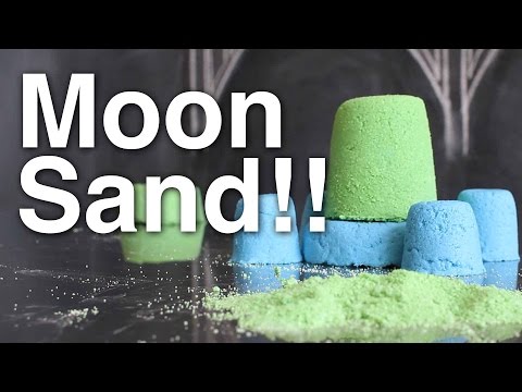 What Does The Moon Feel Like? Try This DIY Moon Sand Recipe