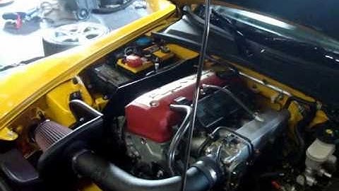 2008 Honda S2000 Roadster dyno run with K&N FIPK Intake