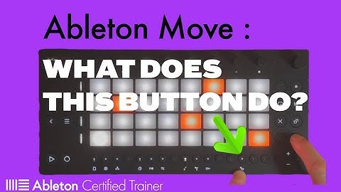 Nieuwe functie in Ableton Move! Wat doet deze knop?