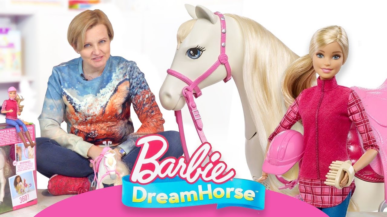 Barbie, Interaktywny koń, Mattel - YouTube