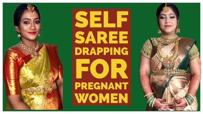 How to wear Saree while Pregnant  How to Wear Saree for Beginners