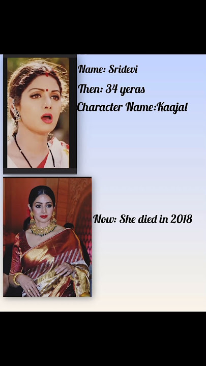 Judaai movie character then and now#movie #ytshorts