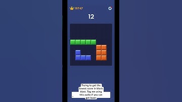 Lowest score in block blast #blockblast #challenge #lowscore #hard #fun #fyp