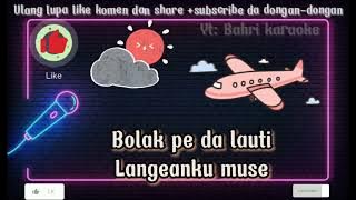 LAGU TAPSEL JADI NOMOR DUA versi KARAOKE | BAHRI KARAOKE #tapsel #karaoke   #lagutapsel