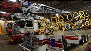 Vlog 002: Detailed to MCFR Station 15 Burtonsville  Firefighter vlog