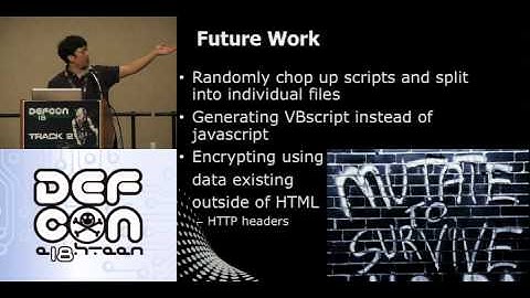 DEFCON 18:Drivesploit: Circumventing Automated AND Manual Drive-By-Download Detection 4/4