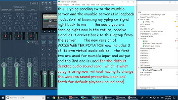 YPLog QRQ CW Keyboard sending CW on Windows 10 using VoiceMeeter Potatoe - iCW example