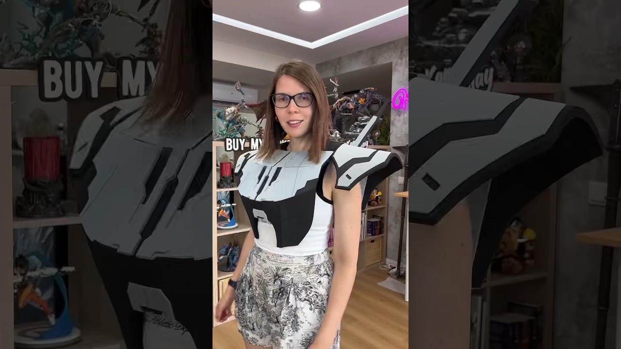 Working on Revenant's robot body! #apexlegends #cosplay