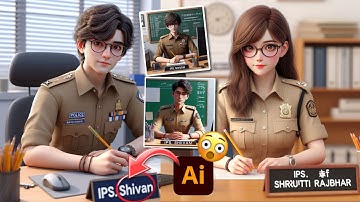 Create 3D Ai I.P.S image creator 2024 | Indian Police Service | bing image creator  | Trending Photo