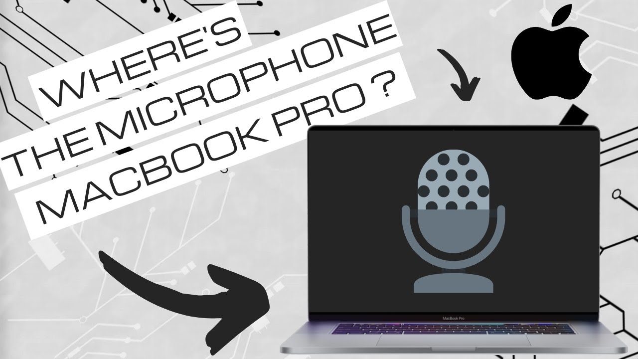 Where Microphone On a MacBook Pro? Find Your Mac Mic Now! - YouTube