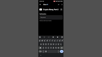 Crypto Slang. Part 2+250 BP | Blum keyword| verification code Blum