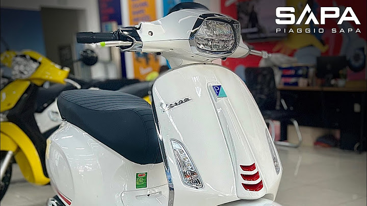 Đánh giá xe vespa sprint abs