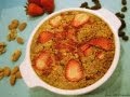 Oats And Strawberry pudding