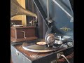 岡 晴夫 ♪港のエトランゼ♪ 1953年 78rpm record. Columbia Model No G ー 241 phonograph