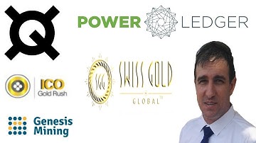 Genesis Mining Swiss Gold Global Quantstamp Power Ledger Ico Gold Rush Update