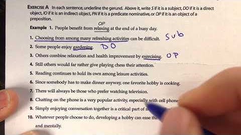 Prepositional and Participial phrases