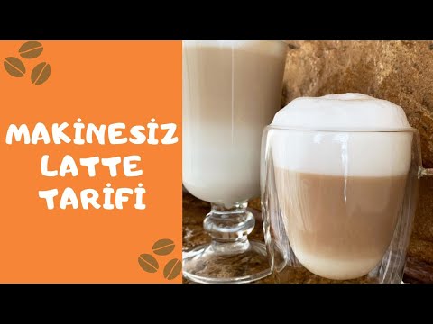 5 DAKİKADA MAKİNESİZ LATTE YAPIMI