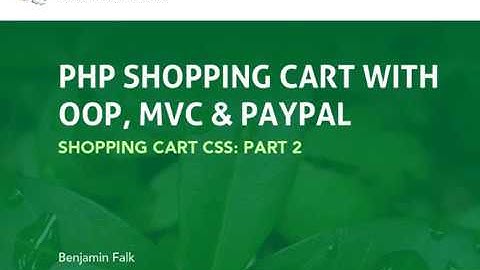 php cart oop mvc 21
