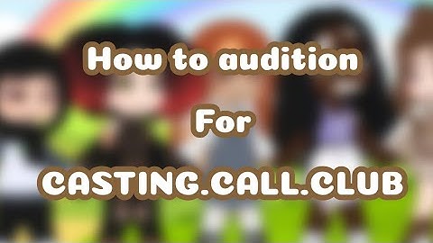How to audition for my project on Casting call club! ❤️