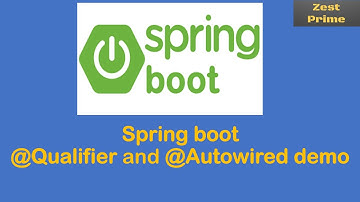 9.Spring Boot tutorial : @Qualifier annotation usage with practical examples | Zest prime
