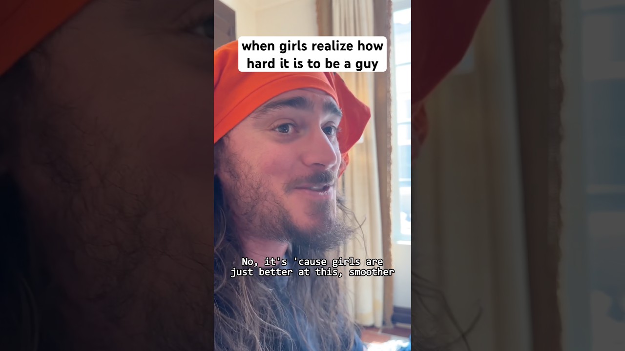 when girls realize how hard it is to be a guy #shorts #comedy #funny