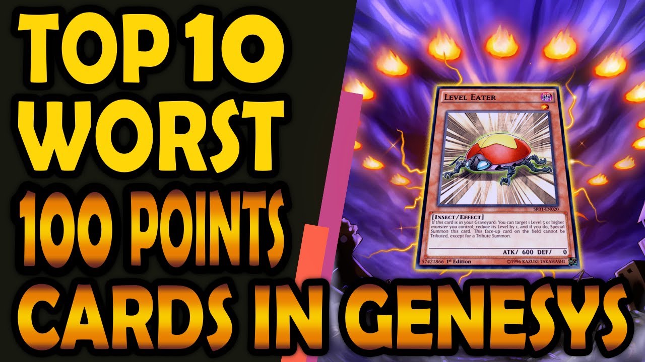 Top 10 Worst 100 Point Cards in Genesys