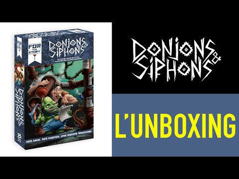 Donjons & Siphons : Unboxing