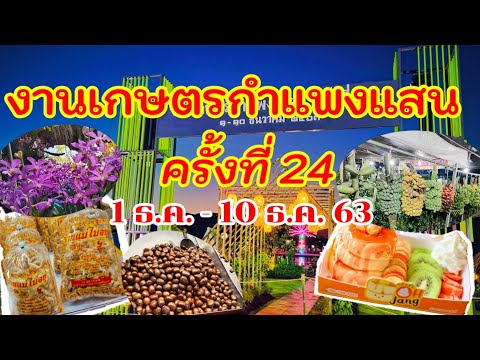 #เกษตรกำแพงแสน#เที่ยวคนเดียว EP16 เที่ยวงานเกษตรกําแพงแสนครั้งที่ 24 วันที่ 1-10 ธันวาคม 63