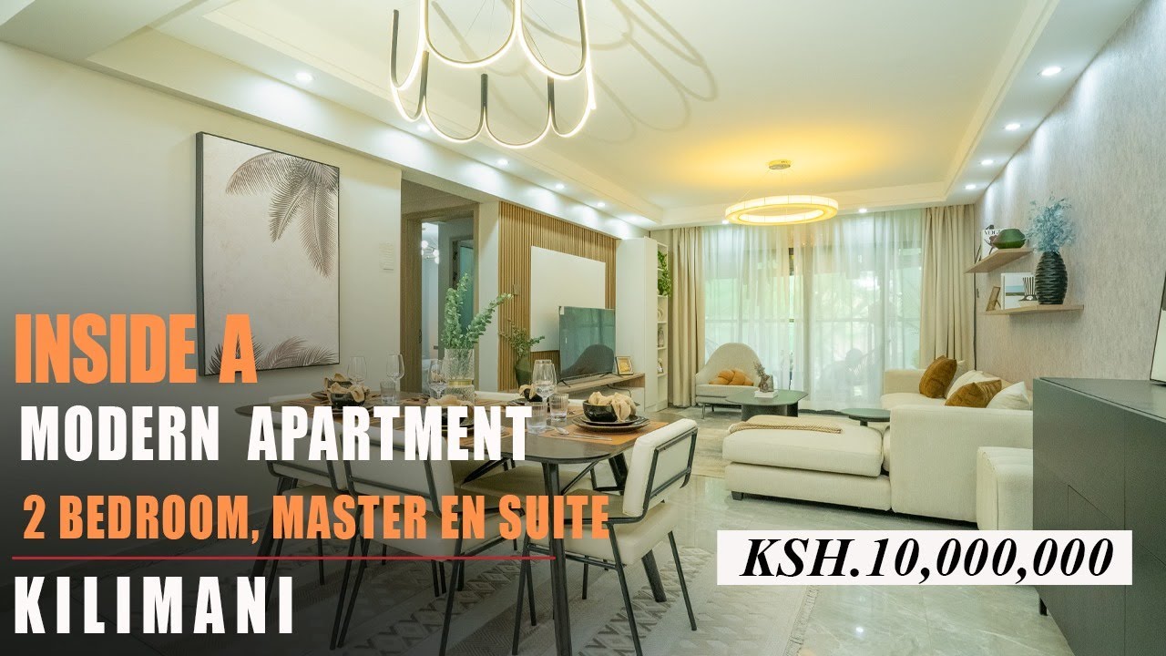 Inside Ksh. 10,000,000 Spacious Two Bedroom in Kilimani | Nairobi | Kenya