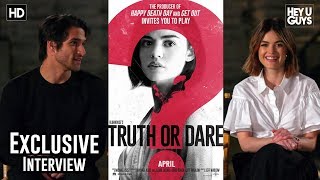 Tyler Posey \& Lucy Hale - Truth or Dare Exclusive Interview