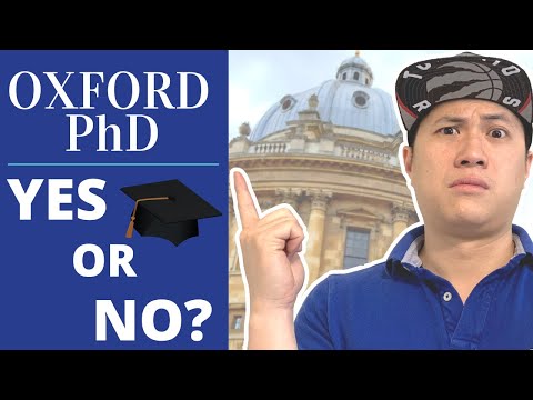 Video: Proč tomu oxford říká dphil?