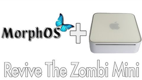 Morphos 3.x on MacMini G4 Revive the Zombie Mini :)