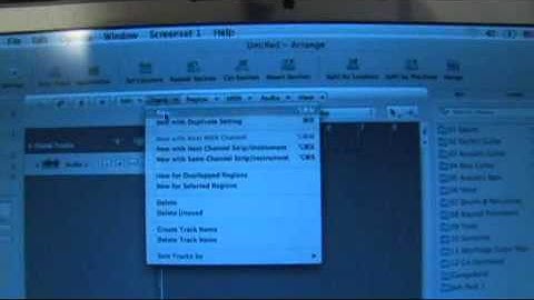 Logic Pro 8 Tutorial: Creating a Track