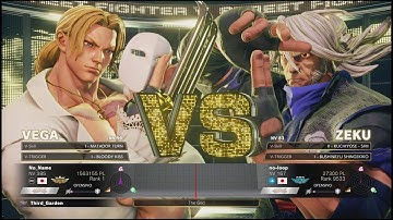 SFV Champion Edition 🔥 No_Name (VEGA) Vs no-loop (ZEKU) 🔥 Online Match