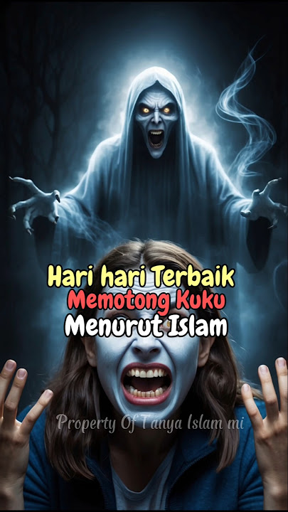 Hari Hari terbaik Memotong Kuku menurut Islam #feedshorts #kuku #shortsvideo