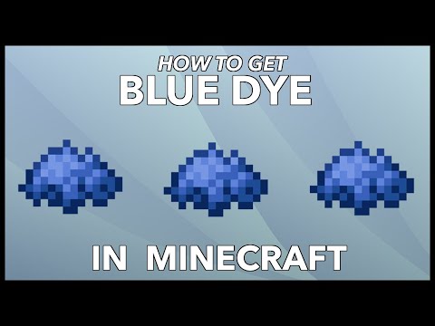 Minecraft Blue Dye: How To Get Blue Dye In Minecraft? 