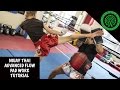 Muay Thai Advanced Flow Pad Work Tutorial