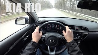 2019 Kia Rio тест драйв от первого лица