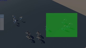 Unity RTS unit selection and movement formation