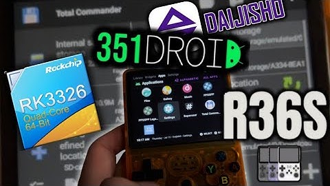 R36S 351Droid Android 11 LineageOS Quick View