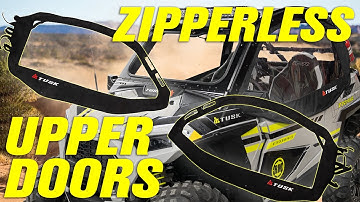 How To Install Tusk Zipperless Upper Doors on a Polaris RZR 900 Trail