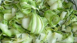 Маринованные кабачки быстрого приготовления очень вкусные! Салаты на каждый день! Маринованные кабачки быстрого приготовления очень вкусные! Салаты на каждый день!