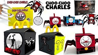 😱 ALL LEGO SIREN HEAD,CHOO CHOO CHARLES MYSTERY BOX- Trevor Henderson Creatures with LEGO