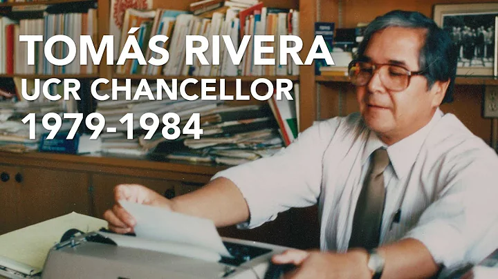 Toms Rivera, UC Riverside Chancellor, 1979-1984